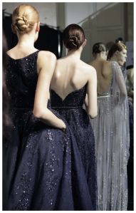 Grand soir Elie saab défilé noir