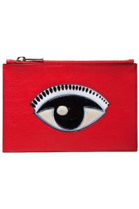 Kenzo pochette rouge oeil