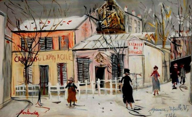 Utrillo Cabaret du lapin agile