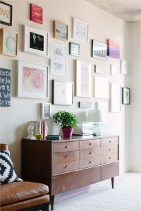 Cait Weingartner’s Chicago Studio Tour :: gallery wall :: photography by Stoffer Photography