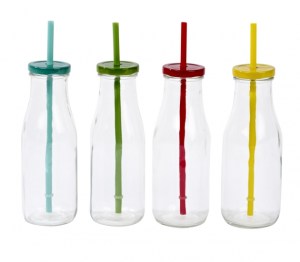 Detox bouteille à paille