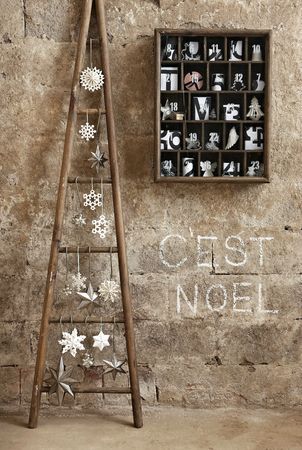 Noel sapin échelle 2