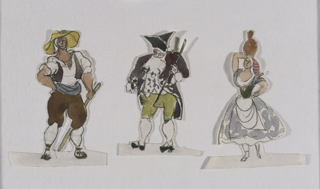 6_Pablo-Picasso,-Projets-de-costumes-pour-le-ballet-Tricorne,-1919(c)Succession-Picasso-2017_(c)RMN-Grand_Palais_Musee_Picasso_Paris